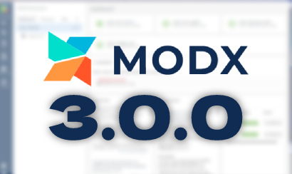 MODX Revolution 3.0.0 jau ir iznākusi!