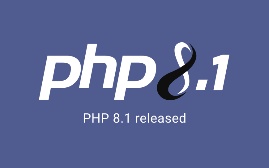 Выпущен PHP 8.1
