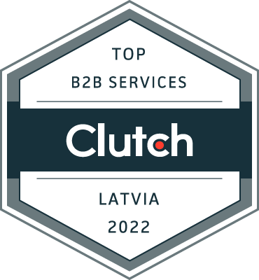 clutch award – top B2B companies in Latvia