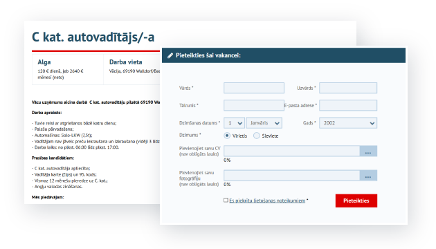 Atsevišķas realizēšanas īpatnības